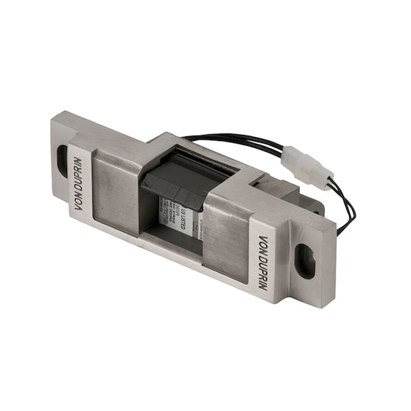 Grade 1 Electric Strike, Fail Safe Electrically Locked 12 VDC, 9-in x 1-5/8-in Faceplate, For use